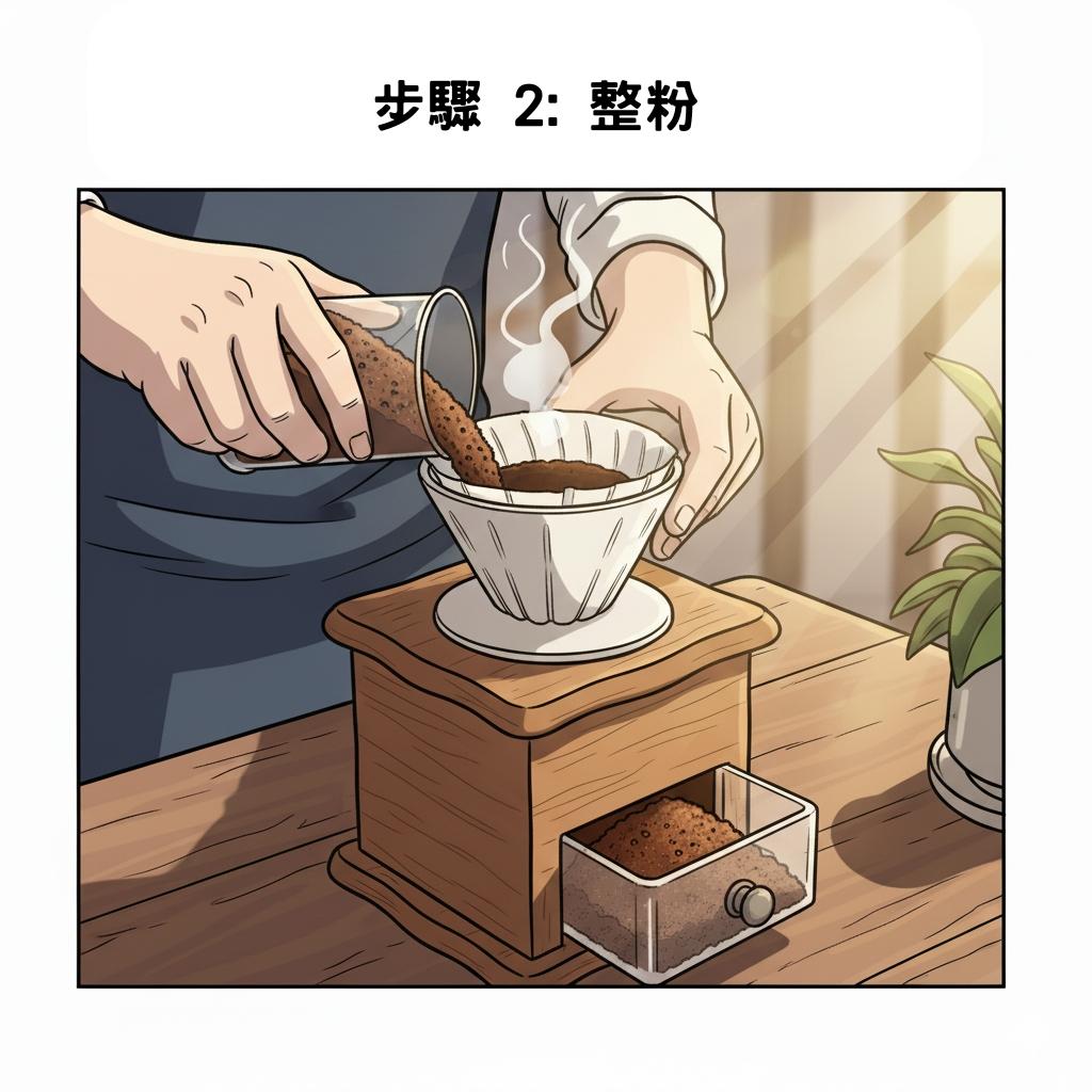 手沖咖啡必備工具與5步驟圖解