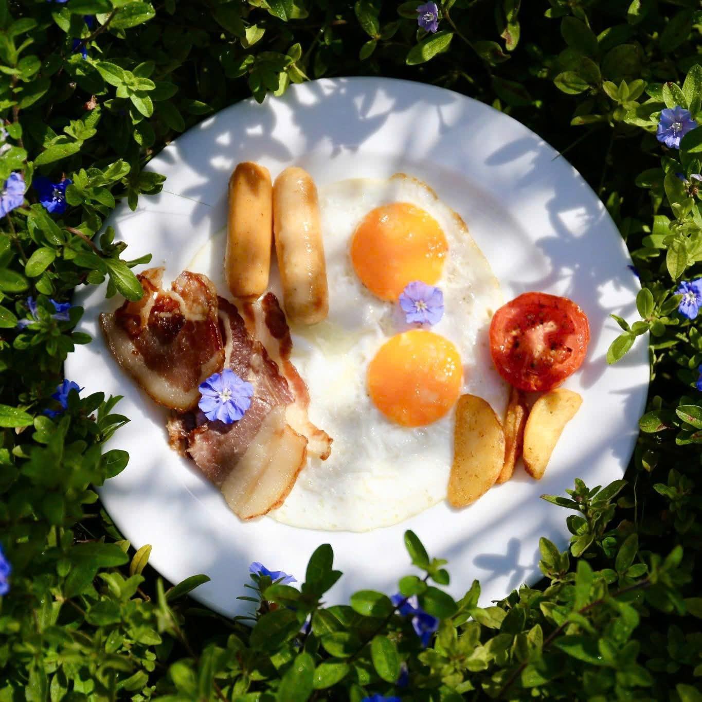 Bánh mì ốp la sáng