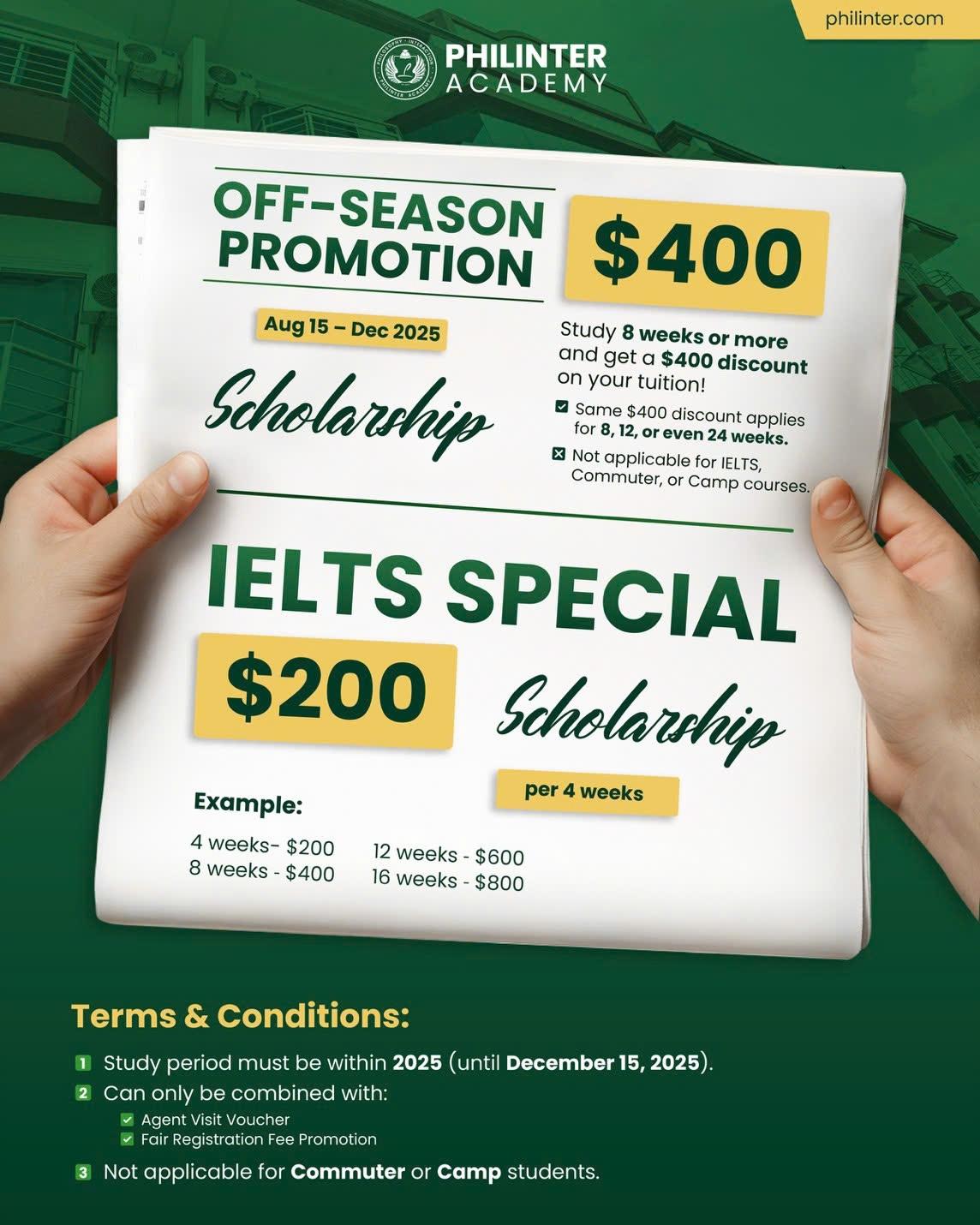 Off-Season Promotion