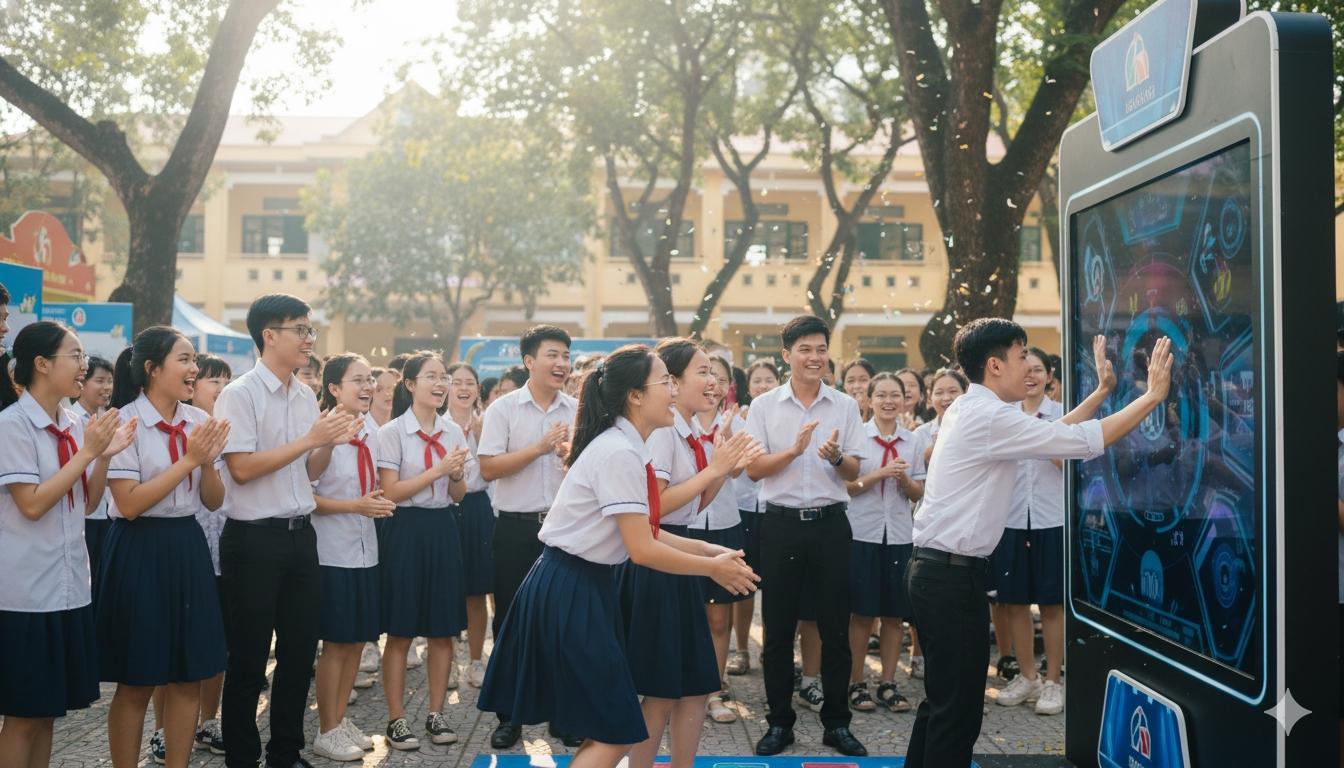 hoc-sinh-lop-10-trau-doi-ky-nang-mem Học sinh lớp 10 trau dồi kỹ năng mềm