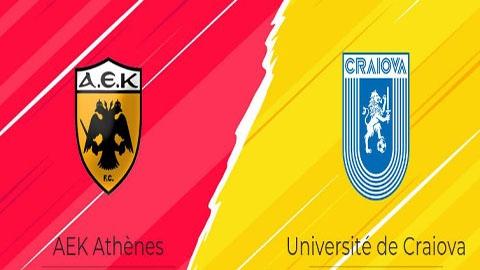 Soi kèo tài xỉu, phạt góc trận AEK Athens vs CS Universitatea Craiova, 03h00 ngày 19/12