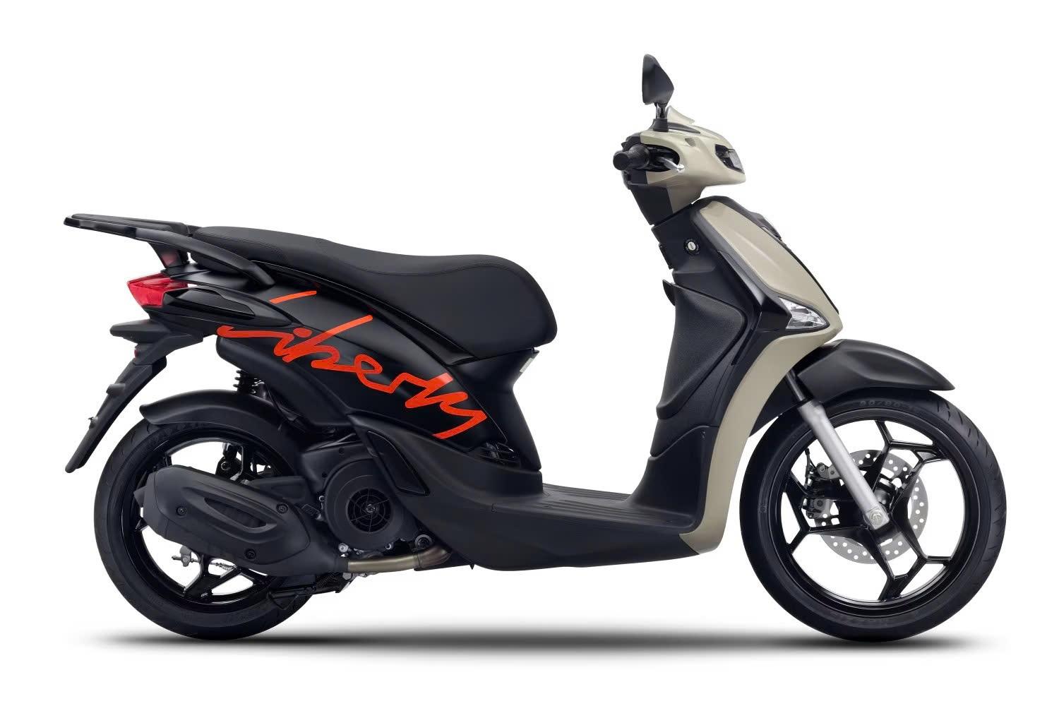 Piaggio Liberty 125 Z Đen Be (Urban Sand)