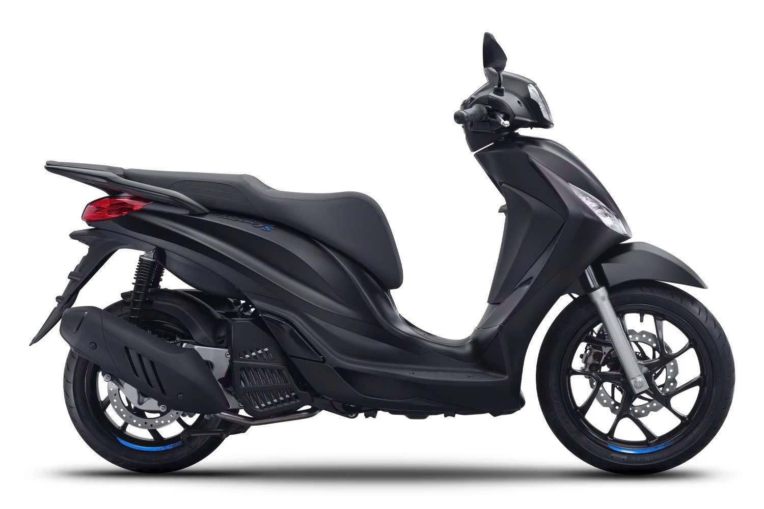 Piaggio Medley 150 S Đen (Nero Meteora)