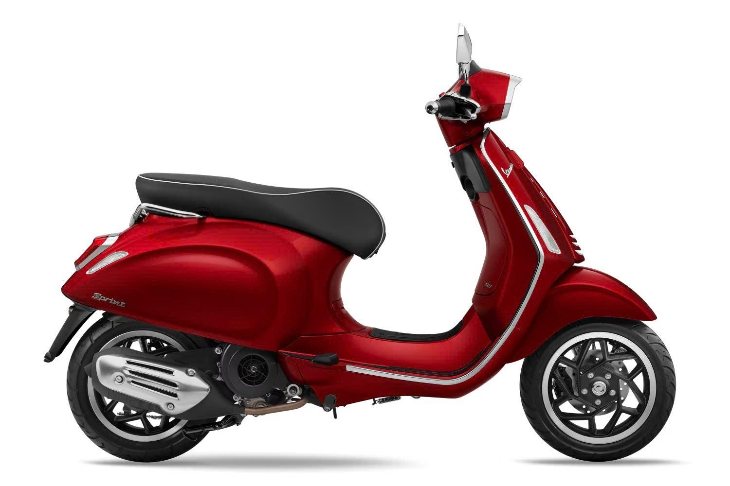 Vespa Sprint 125 Đỏ Chery (Rosso Affascinante)