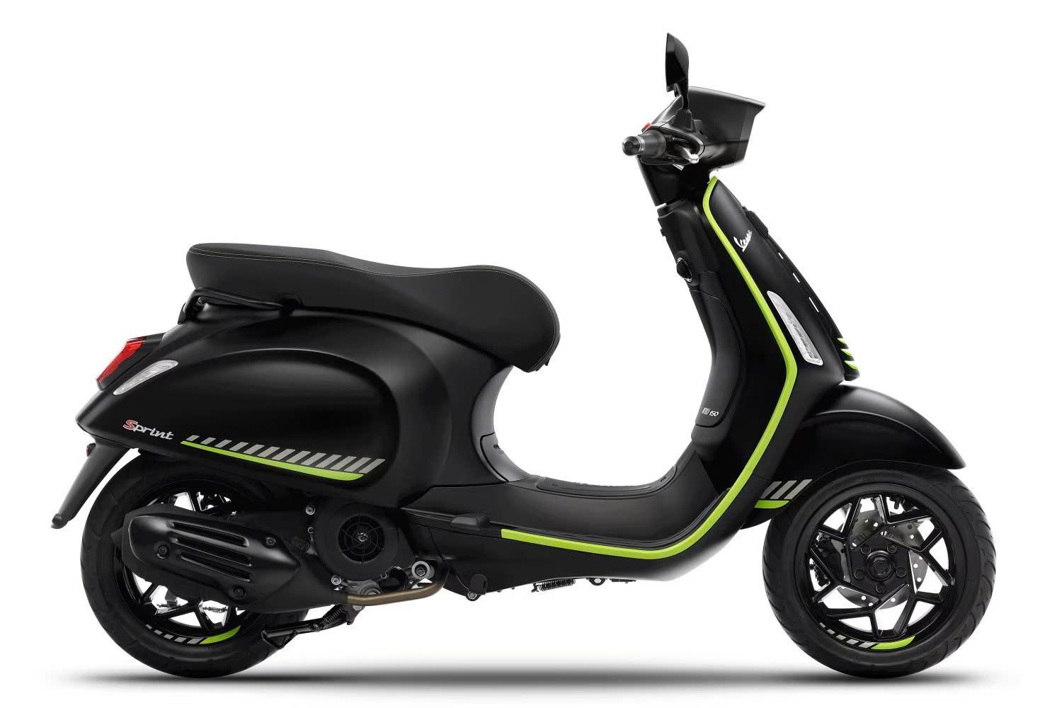Vespa Sprint Tech 150 ĐEN (Black Convinto)