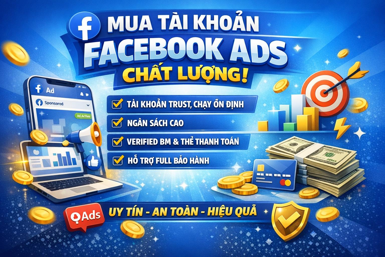 Vì sao nhiều người mua tài khoản Facebook Ads