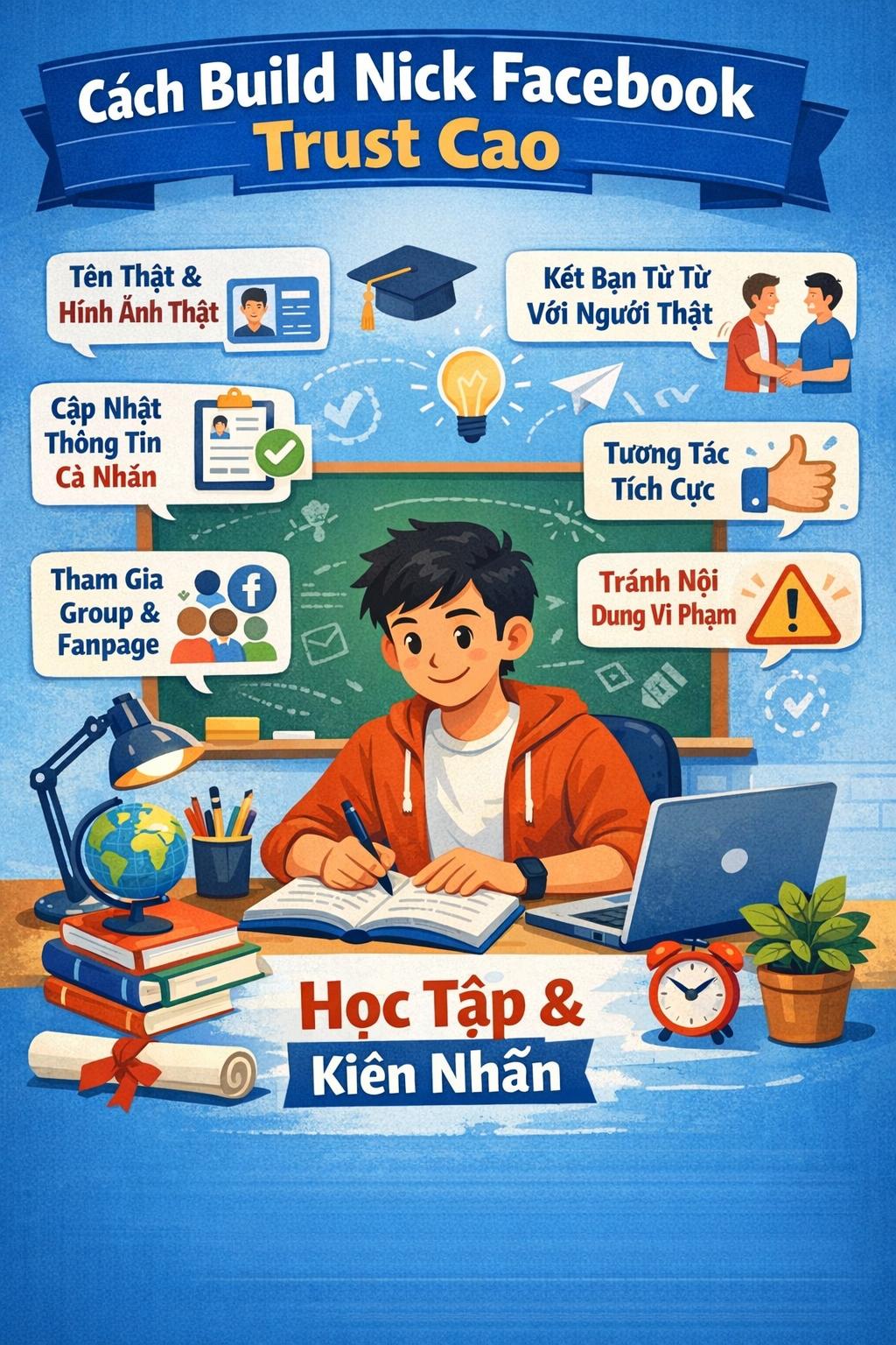 Build nick Facebook trust cao