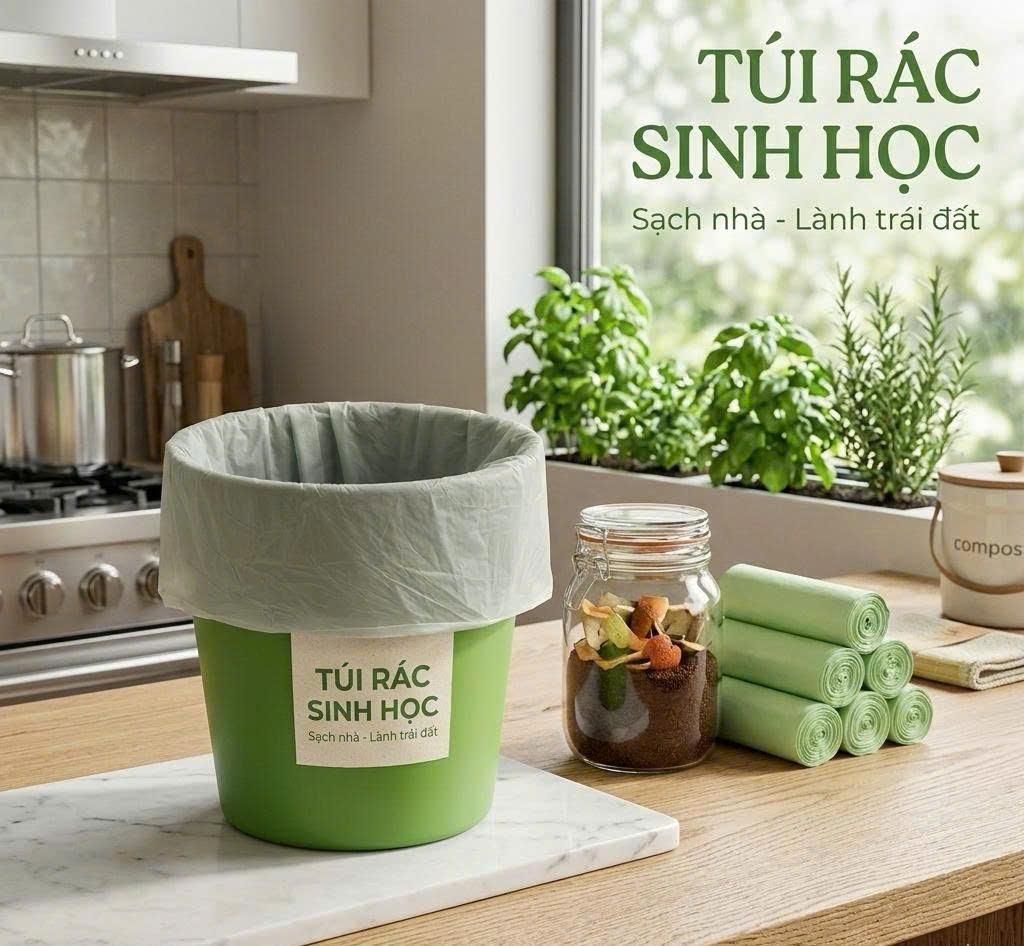 Biodegradable Trash Bag Roll