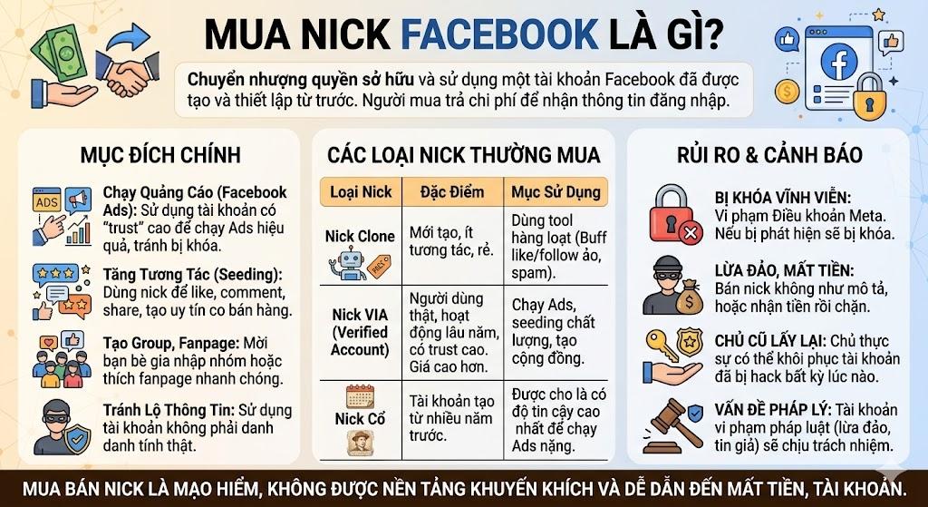 Mua nick Facebook uy tín
