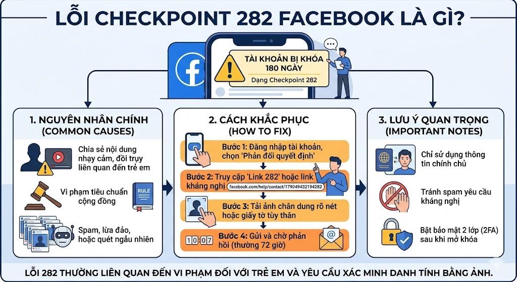 Nguyên nhân tài khoản Facebook bị khóa 282