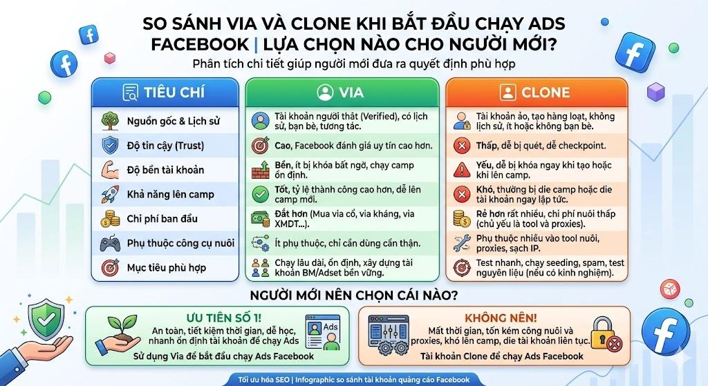 Via vs Clone Ads