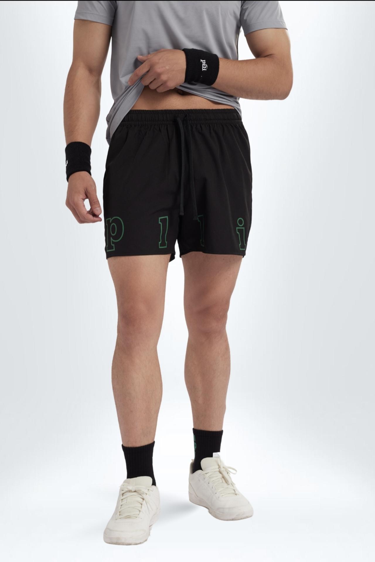 Giền Pickleball - Quần Short Nam 1 lớp logo Pili