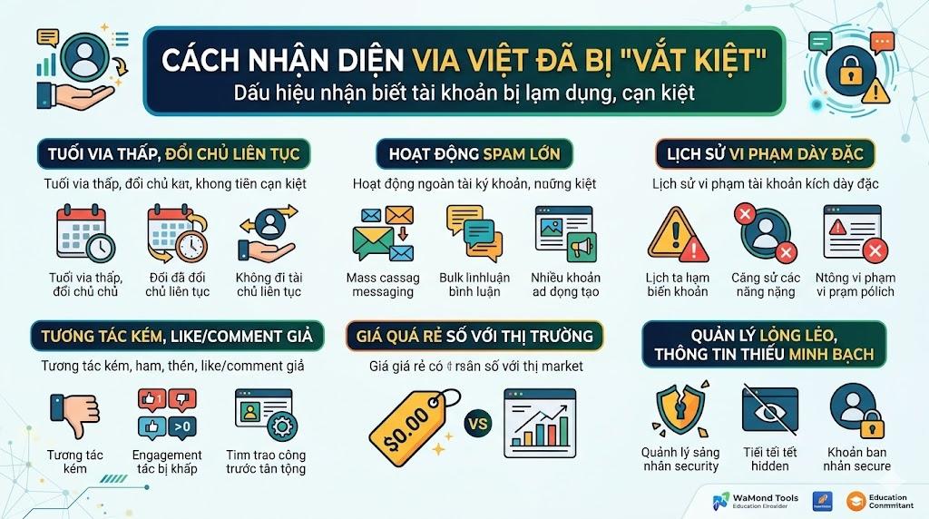 Nhận diện Mua Via Facebook Việt Uy Tín chất lượng cao, tránh hàng rác