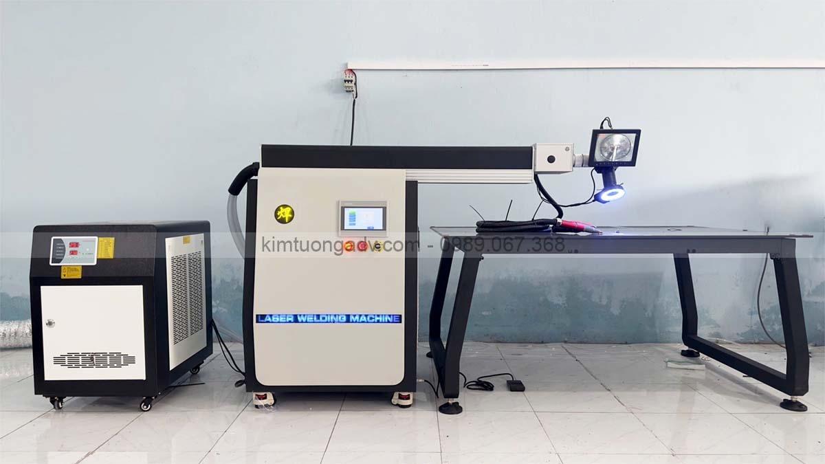 Máy hàn chân chữ liền bàn 300w 500w 2