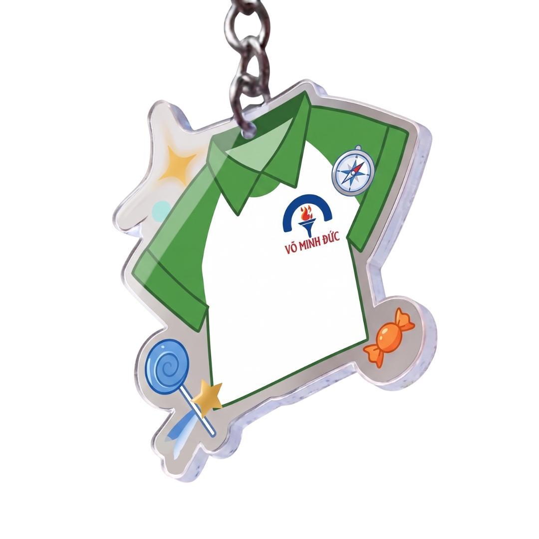 Keychain "GREEN" Đồng Phục Võ Minh Đức