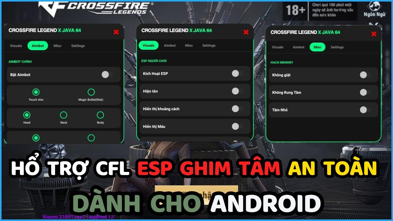 [ANDROID] CFL MOBILE ESP - GHIM TÂM - CHƠI AN TOÀN