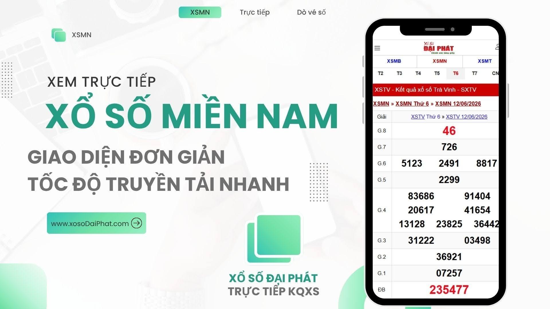Tra cứu kết quả xổ số trên smartphone sắc nét và chuẩn xác