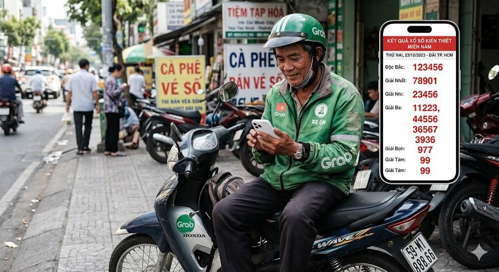 Tra cứu kết quả xổ số nhanh chóng bằng mạng 4G trên điện thoại
