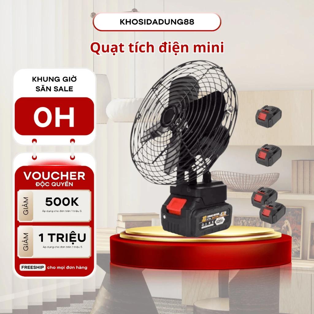 Quạt tích điện mini để bàn Điện Cơ 89
