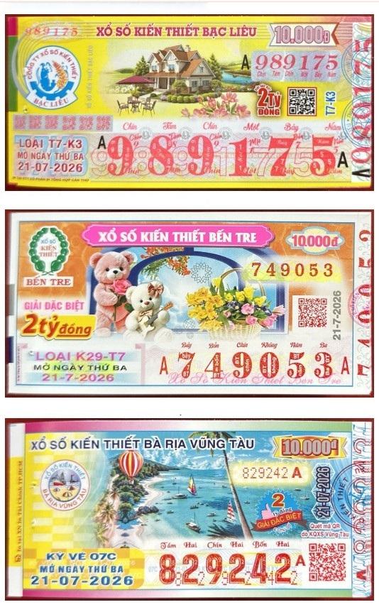 XSMN thứ 3 - Xổ số miền Nam thứ 3