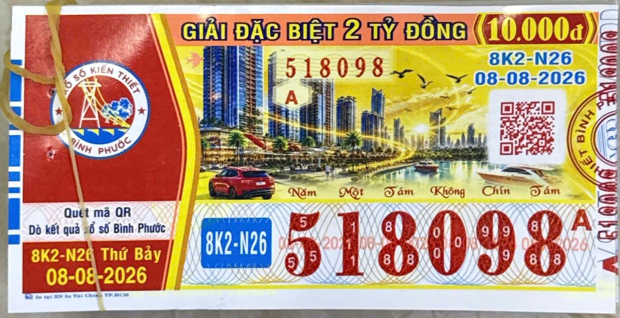 Tra cứu kết quả xổ số Bình Phước hôm nay tiện lợi