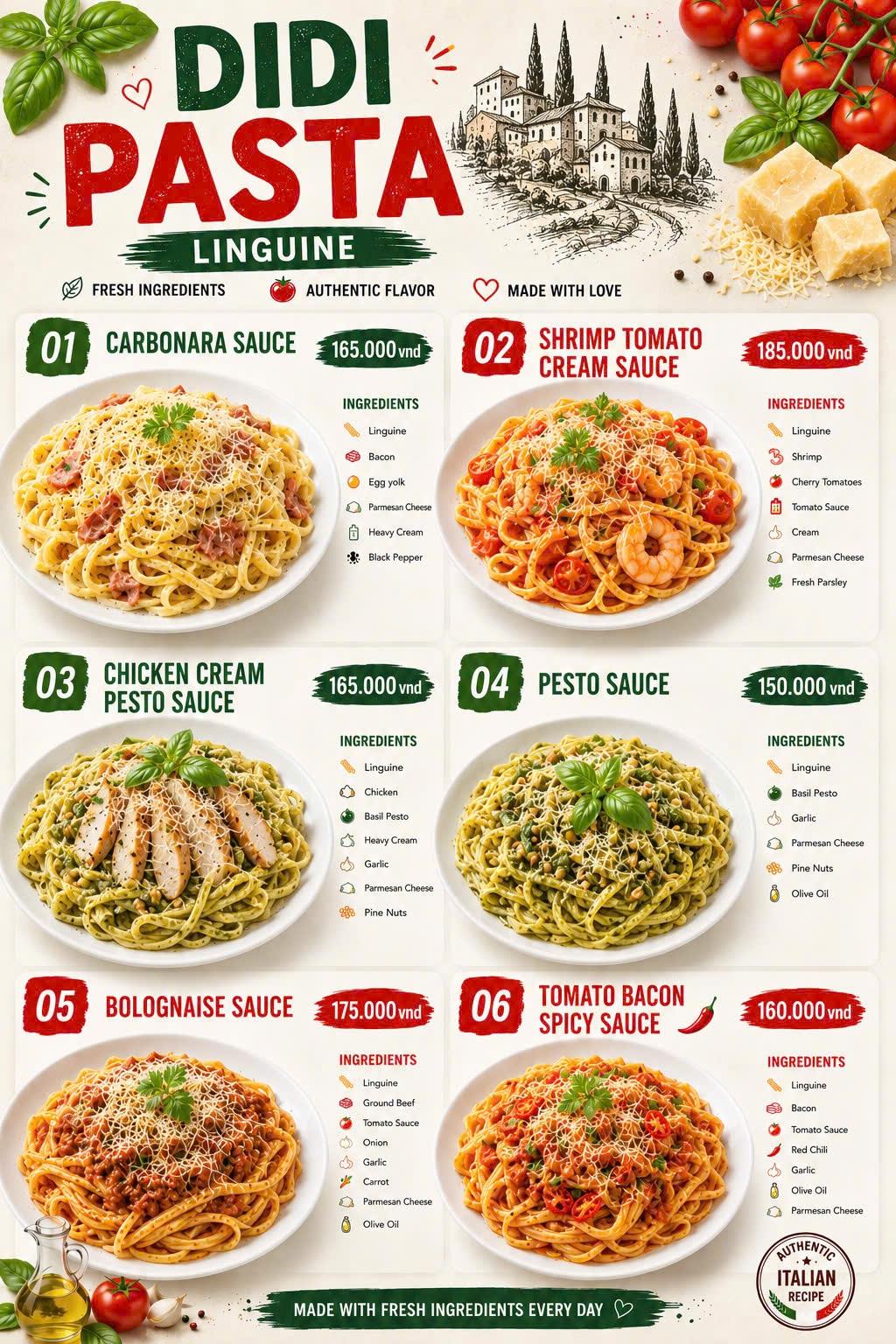 Menu Page 15