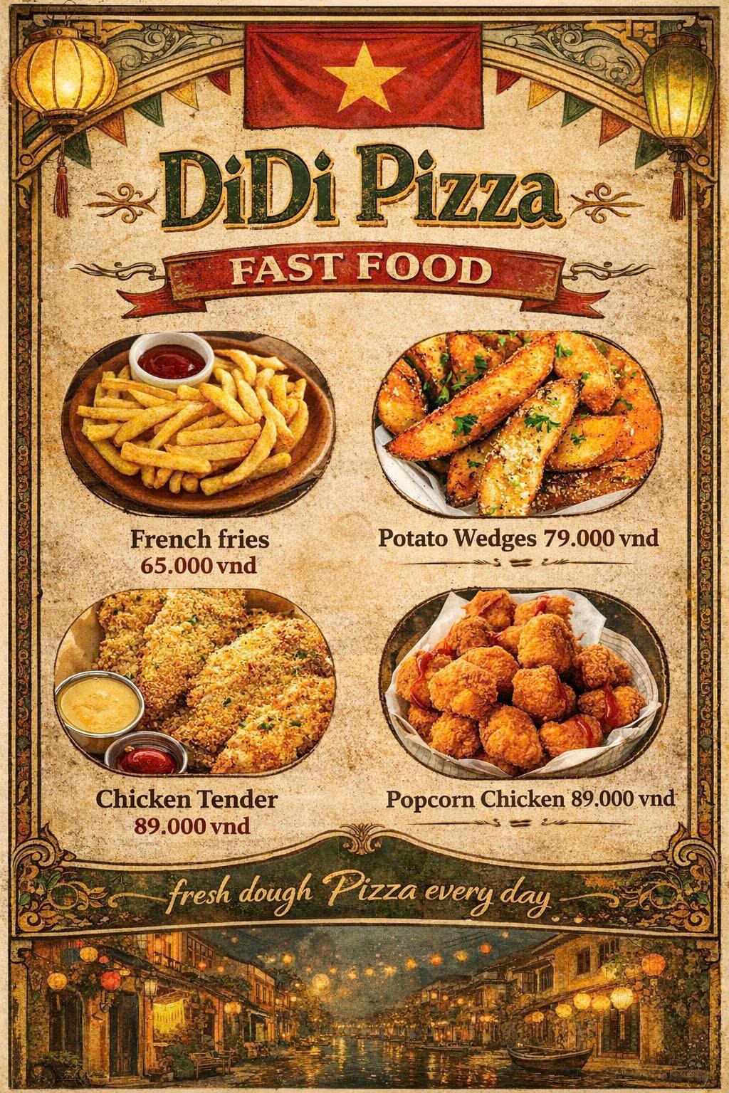 Menu Page 13