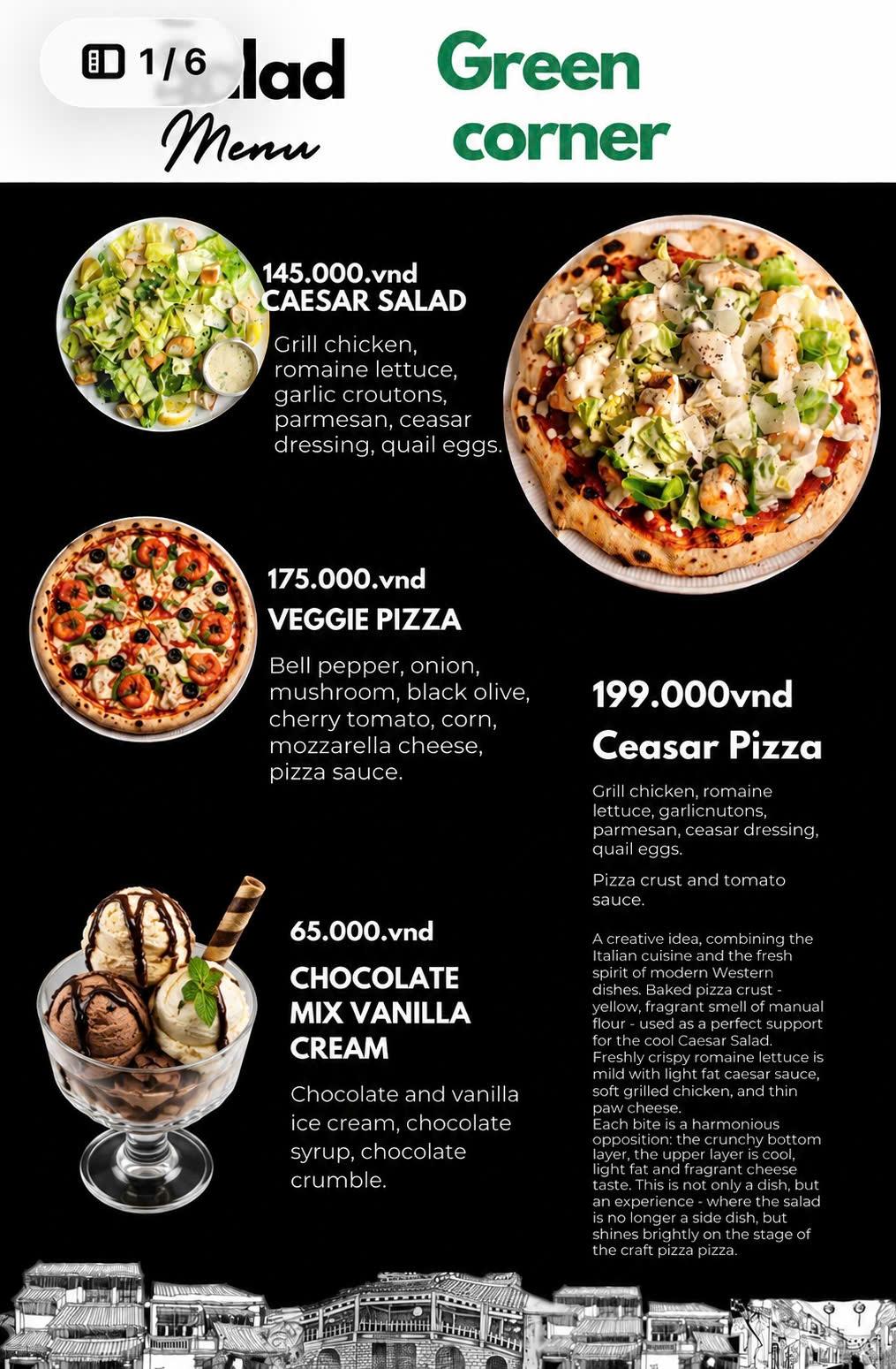 Menu Page 1