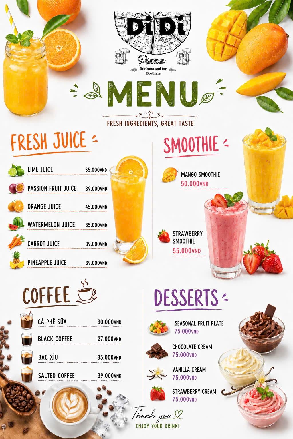 Menu Page 11
