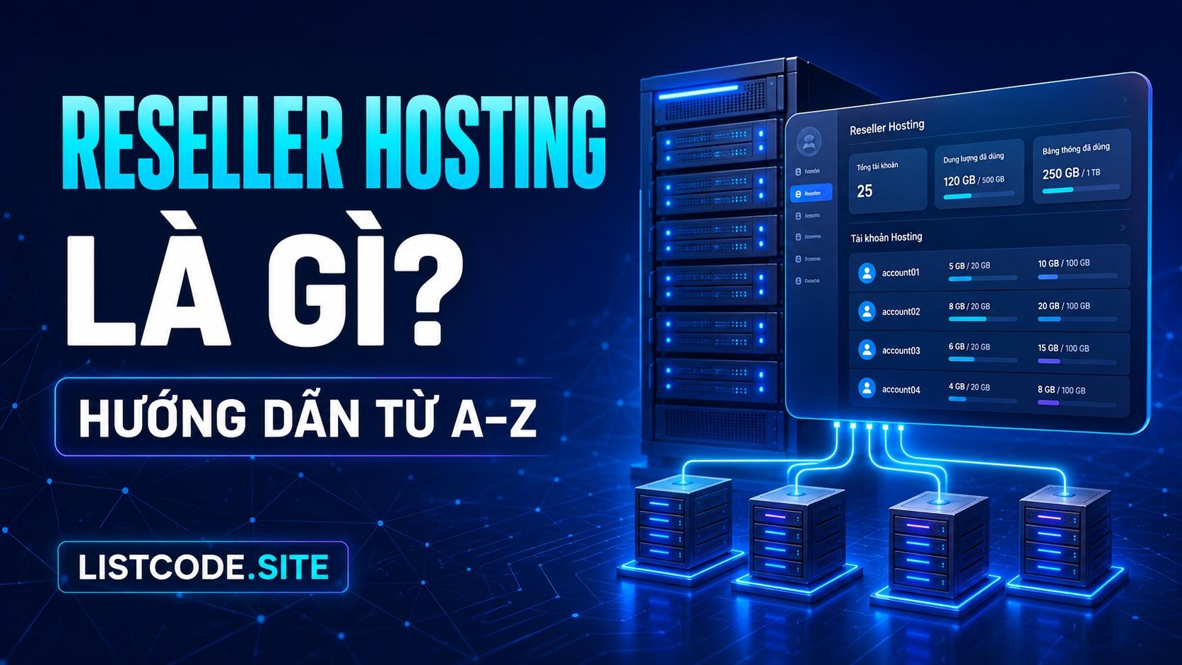 Hướng Dẫn Cách Cấu Hình Reseller Để Tạo Website Bán Hosting
