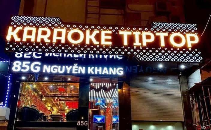 Karaoke Tiptop tại 85G Nguyễn Khang, Hà Nội