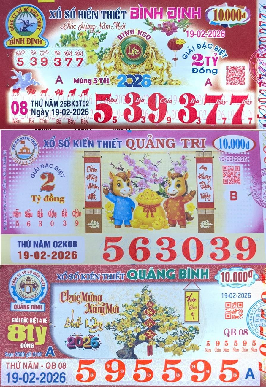 Xổ số miền Trung thứ 5