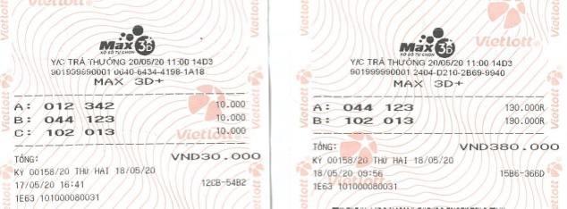 Dò xổ số điện toán Max 3D