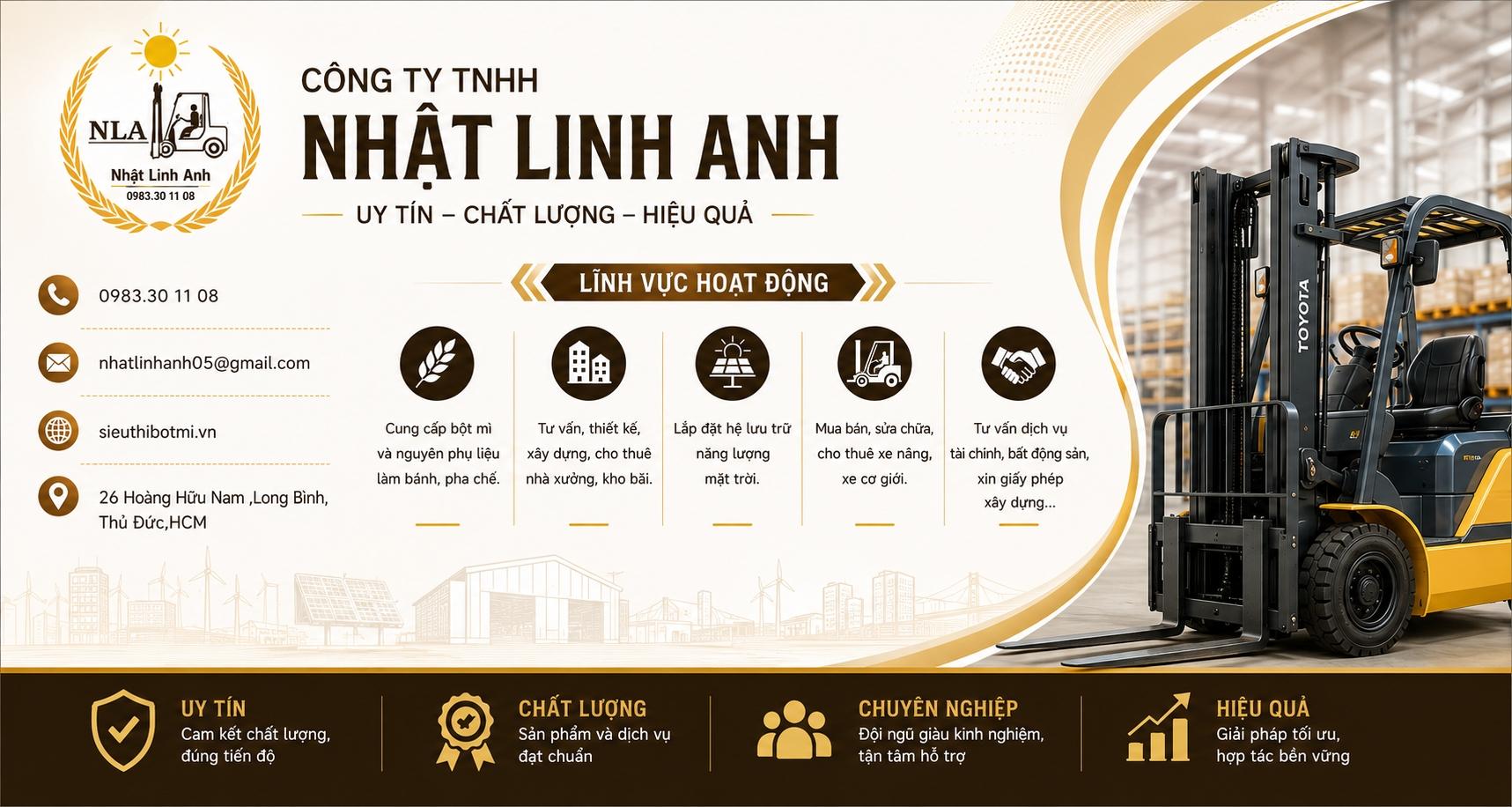 Nhật Linh Anh - Siêu thị Bột mì